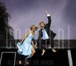 17-09-2004 Bastiaan Ragas en Tooske Breugem at Amstelveen, by order of Pulse Magazine.

[keywords]Jumping, Roof top, Eyecontact, TV Presentator, Actor[/keywords]